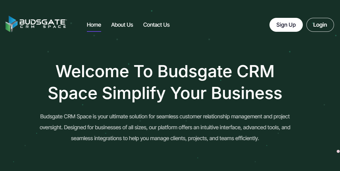 Budsgate CRM Space